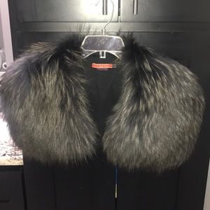 Alice and Olivia fur shrug